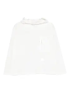 Толстовка с карманом на молнии And Wander, белый