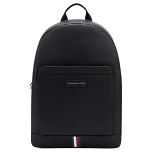 Tommy Hilfiger Мужской рюкзак из искусственной кожи черный, Black