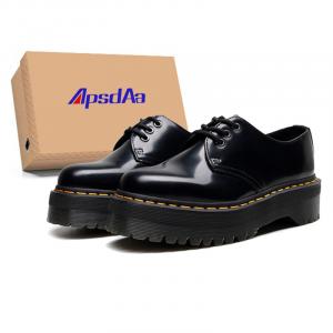 SITULANG Низкие повседневные туфли ApsdAa x 3 отверстия на платформе с открытым краем, отделанные бисером, с нескользящей подошвой, унисекс, черные