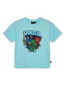 LEGO Футболка бирюзового/разноцветного цвета