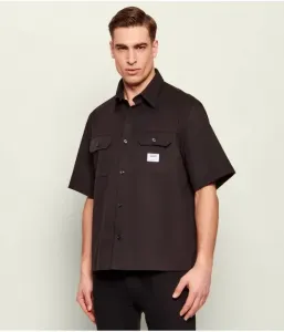 Футболка Ekyno oversize fit Hugo Blue, черный