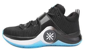 Баскетбольные кроссовки WOW 6 мужские с низким верхом, черные/белые Lining