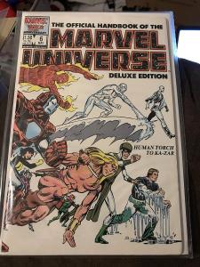 Official Handbook of Marvel Universe #6 (Marvel Comics)