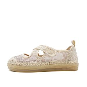 Повседневные однобортные туфли женские Joy&Mario, Ecru
