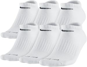Спортивные носки унисекс Nike Dry Fit Low Cut (6 пар), White