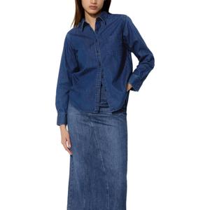 UNIQLO Рубашка женские Sea Blue