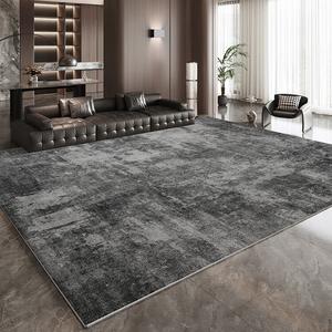 Budis Ковер 240х400 см для гостиной/спальни в итальянском стиле, моющийся, с коротким велюровым ворсом, с эффектом бархата