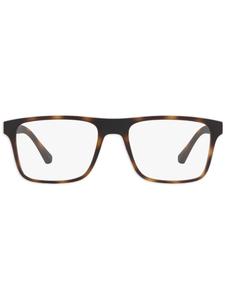 Очки Emporio Armani, коричневый