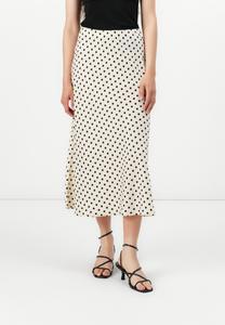 Юбка А-силуэта PELLA MIDI SKIRT YAS, кремовый