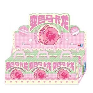 Слепой бокс с меняющими цвет макарунами Одиночный мистический бокс/Полный бокс 6 шт AULDEY