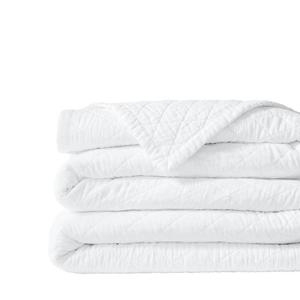 Одеяло с двойной вуалью Lands' End Solid Diamond, белый