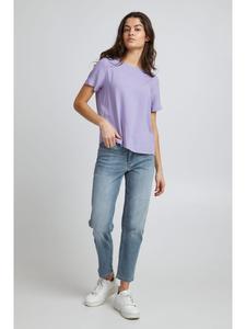 Джинсы IHTWIGGY свободного кроя светло-голубого цвета ICHI