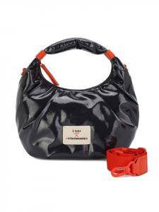 Les Visionnaires Черная сумка через плечо Unio Kitzbuehel S 34 см