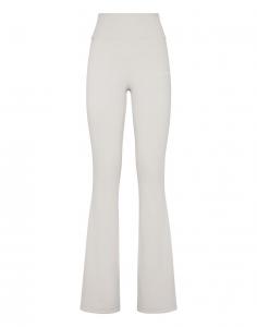 Длинные брюки Plein Sport Flared Workout Pants, светло-серый