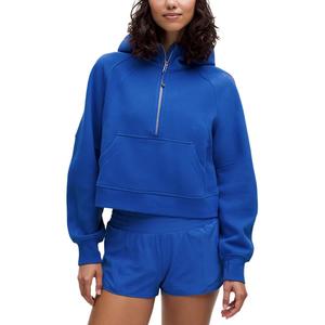 Свитшот серии Scuba для женщин Lululemon, синий