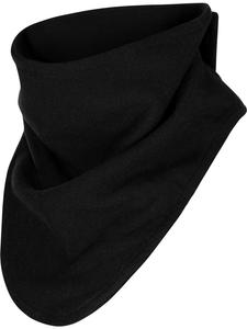 Многофункциональный шарф Brooks из мериносовой шерсти черного цвета normani