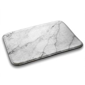 Коврик для ванной Tulup Weißer Marmor, 90x1x90 см, белый