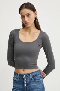 Лонгслив Hollister Co., серый