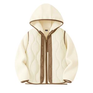 Детская утепленная куртка Disney, Solid Color Ecru+Solid Color Ecru