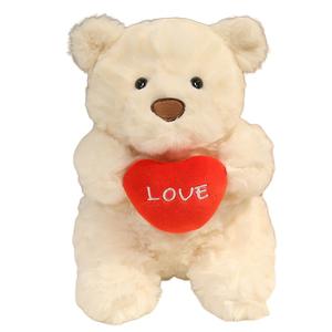 Плюшевая кукла Heart Bear для успокоения и компании, высота 18 см Tak Bebe