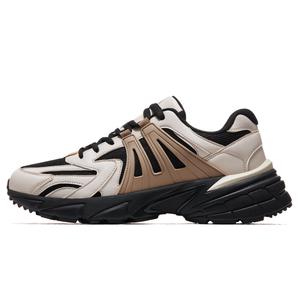 CAMEL Восхождение на Пик Амортизирующие Износостойкие Дышащие Низкие Трекинговые Туфли Мужские - Бежевый/Черный, цвет Beige/Black