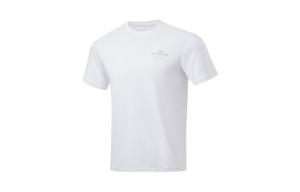 Футболка Fitness Series для мужчин, белая Lining, белый