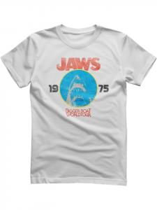 Футболка JAWS Bigger Boat Tour T-Shirt белого цвета Jaws
