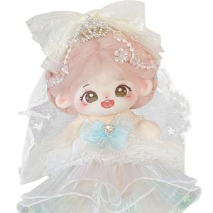 COTTON PLANET Кукла Peach Bud Dolls плюшевая кукла высота 20см длина 22см