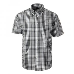 Gioberti Мужская рубашка в клетку с коротким рукавом, цвет Navy White