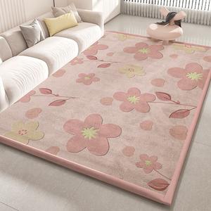 Budis Ковер 200х250 см из плюша для гостиной/детской, утолщенный, игровой коврик, противоскользящий