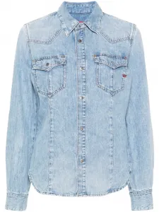 Джинсовая рубашка De-Waves DIESEL, синий