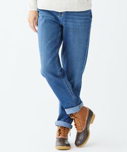 207 Винтажные хлопковые джинсы-бойфренды из денима