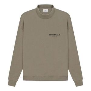Толстовка Fear of God Essentials SS21 Pull-Over Mockneck Taupe, коричневый