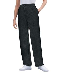 Женские спортивные штаны Within Tall Better-Fleece Pull-On с завязками Woman Within, Heather charcoal