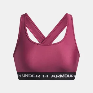 Топ для женщин Crossback Mid Bra Under Armour, красный