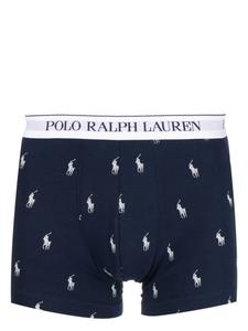 Polo Ralph Lauren трусы-брифы с принтом Pony, мультиколор
