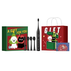 Электрическая зубная щетка AUX, черный