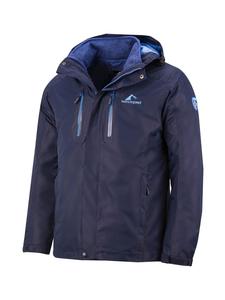 Westfjord Куртка-трансформер 3-в-1 Hverfjall, темно-синяя/темно-синяя