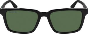 Lacoste мужские L6032s прямоугольные солнцезащитные очки, Black