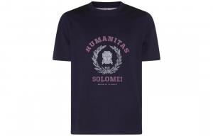 Brunello Cucinelli Фиолетовая футболка для мужчин