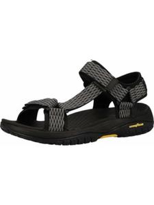 Спортивные сандалии для мужчин в черном цвете Skechers