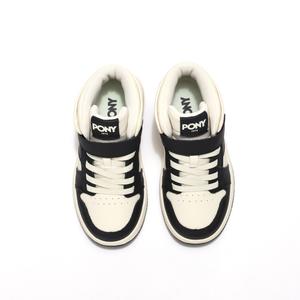 CITY WINGS Детские кроссовки для скейтбординга Детские высокие белые Pony, черный