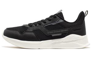 Мужские кроссовки Lifestyle с низким верхом цвета обсидиан черный/дымчато-серый 361°