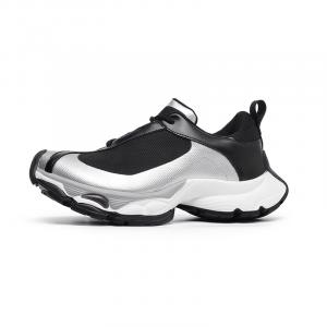 Angelmix Кроссовки Angelmi с дышащим покрытием, устойчивые к истиранию, низкие, массивные, унисекс, черные