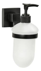 Дозатор мыла Fackelmann New York Schwarz цвет hochglanz weiß