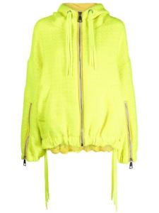 Khrisjoy куртка с капюшоном и кулиской, желтый