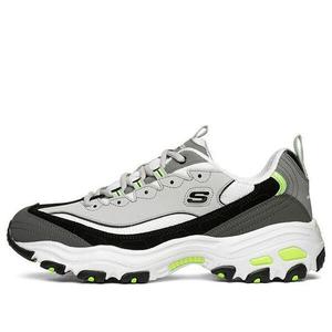 Кроссовки d'lites 1.0 sport shoes grey/green Skechers, серый