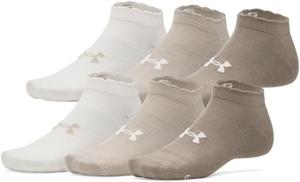 Носки унисекс Essential Low от Under Armour, 6 пар, (200) Taupe Dusk/Taupe Dusk/Stone