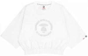 Футболка с рукавом дроп-шоулдер женская Aape, белый