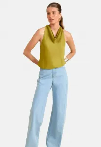 Топ без рукавов с воротником-хомутом стандартного кроя Friends Like These, Green